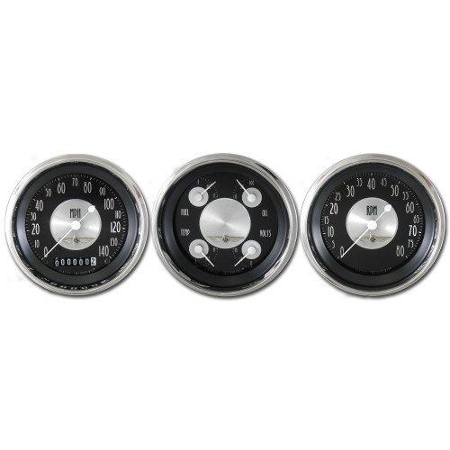 PartzBiz CM: AT03SHC-Classic Instruments All American Tradition 3 Gauge Set