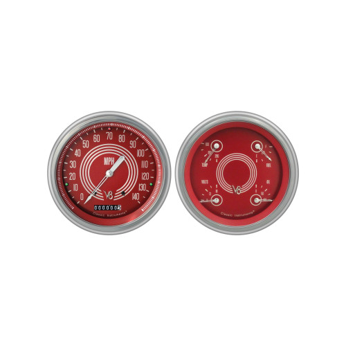 PartzBiz CM: CH51V8RS52-V8 Red Steelie 1951-52 Chevy Car Package