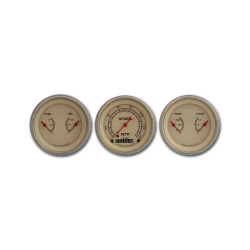 PartzBiz CM VT04SLF - Classic Instruments Vintage Series Three Gauge Set PartzBiz CM VT04SLF - Classic Instruments Vintage Series Three Gauge Set