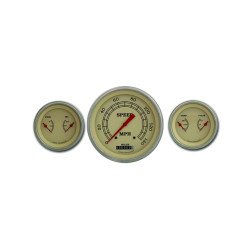 PartzBiz CM VT64SLF - Classic Instruments Vintage Series Three Gauge Set PartzBiz CM VT64SLF - Classic Instruments Vintage Series Three Gauge Set