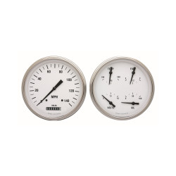 PartzBiz CM WH52SLF - เครื่องดนตรีคลาสสิค White Hot Two Gauge Set