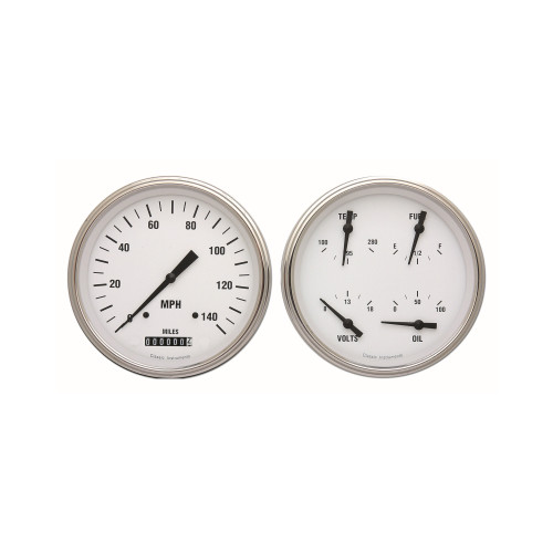 PartzBiz CM: WH52SLF-เครื่องดนตรีคลาสสิค White Hot Two Gauge Set