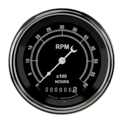 PartzBiz CM TR60HSLF - เครื่องวัดวามเร็วแบบดั้งเดิม 3 3/8