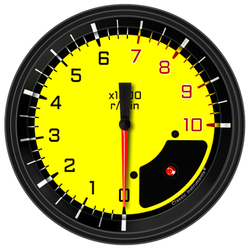 PartzBiz CM: AX71YBLF-AutoCross Yellow 4 5/8