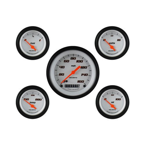 PartzBiz CM: VS00WBLF-Classic Instruments Velocity White Five เกจชุด