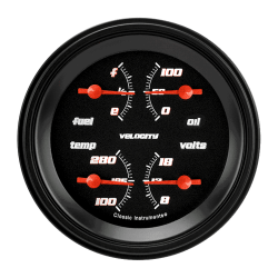 PartzBiz CM VS73BBLF - Velocity Black 3 3/8