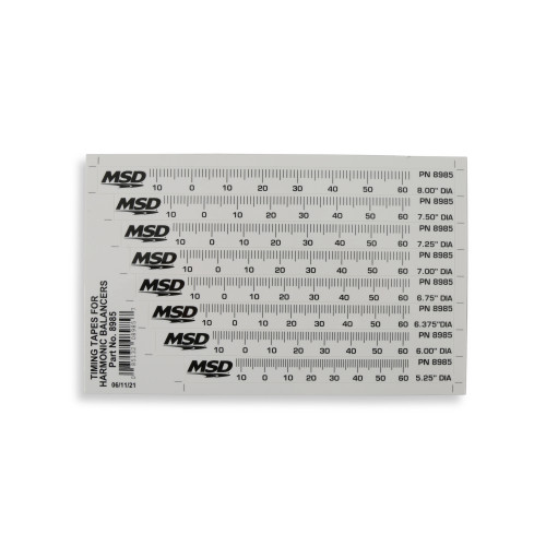 PartzBiz CM: 8985-MSD Timing Tape - Harmonic Balancer - 5.25
