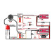 PartzBiz CM: 64253-MSD Digital 6AL ระบบควบคุมการจุดระเบิด - สีดำ