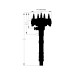 PartzBiz CM: 23401MSD-Chevy Crank Trigger Distributor with adjustable Cam Sync Pick-up