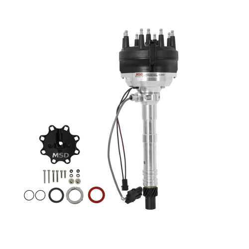 PartzBiz CM: 23451-Chevy Cam Sync Distributor, Hall Effect, Large Cap PartzBiz CM: 23451-Chevy Cam Sync Distributor, Hall Effect, Large Cap