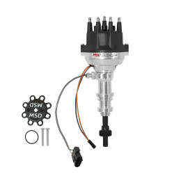 PartzBiz CM 2362 - Pro-Billet Cam Sync Distributor, Ford 351W, Steel gear