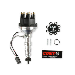PartzBiz CM 2363 - Pro-Billet Cam Sync Distributor, Ford FE, Steel gear