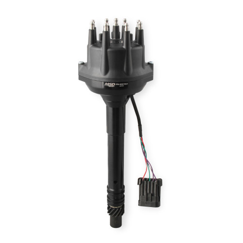 PartzBiz CM: 23763-MSD Black, Chevy Tall Deck Dual Sync Distributor PartzBiz CM: 23763-MSD Black, Chevy Tall Deck Dual Sync Distributor