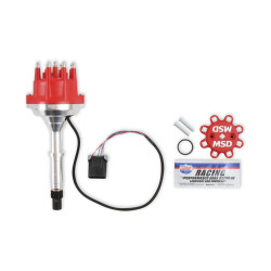 PartzBiz CM 2387 - MSD AMC V-8 EFI ผู้จัดจำหน่ายซิงค์คู่