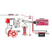 PartzBiz CM: 64253-MSD Digital 6AL ระบบควบคุมการจุดระเบิด - สีดำ