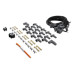 PartzBiz CM: 31233-Black Super Conductor Universal 8 cyl. 90°