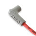 PartzBiz CM: 31599-Super Conductor Spark Plug Wire Set, Small Block Chevy, Socket Dist. Cap