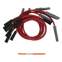 PartzBiz CM 32109 - Super Conductor Spark Plug Wire Set, Chevy Pickup, '96-'99,Dually w/454