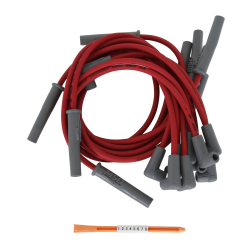 PartzBiz CM: 32119-Super Conductor Spark Plug Wire Set, Chevy Pickup, BB EFI, '90-'97 SC