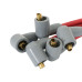 PartzBiz CM: 32329-Super Conductor Spark Plug Wire Set, Acura/Int.,1.8L Non-Vtec '90-'97