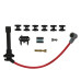 PartzBiz CM: 32349-Super Conductor Spark Plug Wire Set, Acura/Integra 1.8L Vtec, '94-'97