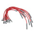 PartzBiz CM: 32749-Super Conductor Spark Plug Wire Set, 318-360 HEI, for MSD Distributor