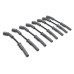 PartzBiz CM: 32813-Wire Set, Black SC, GM LS1, Vette/Camaro, '97-on