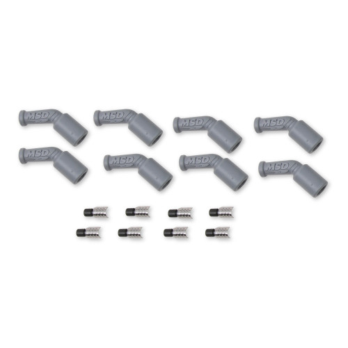 PartzBiz CM: 33048-LS1, บูทและขั้วต่อ 45 องศา, 8 แพ็ค
