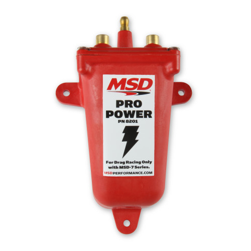 PartzBiz CM: 8201-MSD Ignition Coil - Pro Power Series - Red