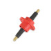 PartzBiz CM: 8211-MSD Firewall Feed Thru, Red