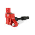 PartzBiz CM: 82384-คอยล์จุดระเบิด MSD - ซีรีส์ Blaster - เครื่องยนต์ GM 4 สูบ - สีแดง - 4 แพ็ค