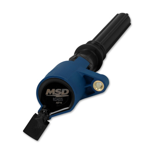 PartzBiz CM: 82425-MSD Ignition Coil - Blaster - Ford 2-Valve V8 - 4.6L/5.4L V8 - Blue