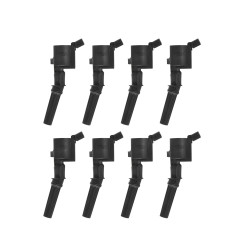 PartzBiz CM 824283 - MSD คอยล์จุดระเบิด - Blaster - Ford 2-Valve V8 - สีดำ - 8-pack