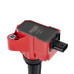 PartzBiz CM: 826016-MSD Ignition Coil - Ford EcoBoost - 2.7L / 3.0L V6 - Red - 6-Pack