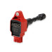 PartzBiz CM: 827916-MSD Ignition Coil - Blaster Series - Fits Nissan/Infiniti 3.5L - Red - 6-Pack