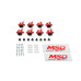 PartzBiz CM: 8289-8-MSD Ignition Coil - Smart - 8-Pack - Red