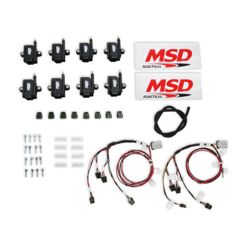 PartzBiz CM: 82893-KIT-MSD Ignition Coil - Smart - Big Wire Kit - Black