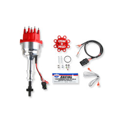 PartzBiz CM 835066 - MSD Ready-to-Run Marine Distributor Ford 351C-460, Steel Gear