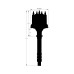 PartzBiz CM: 83663-GM Late Model HEI V8 Ext Coil Distributor- Black