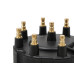 PartzBiz CM: 84263-Black Distributor Cap, GM HEI, Late Model, Ext Coil