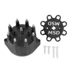 PartzBiz CM 84313 - Black Distributor Cap for PN 8570, 8545, 8546
