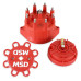 PartzBiz CM: 84315-MSD Red Cap/ชุดโรเตอร์
