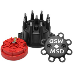 PartzBiz CM 84317 - Black Small Diameter Cap and Rotor Kit