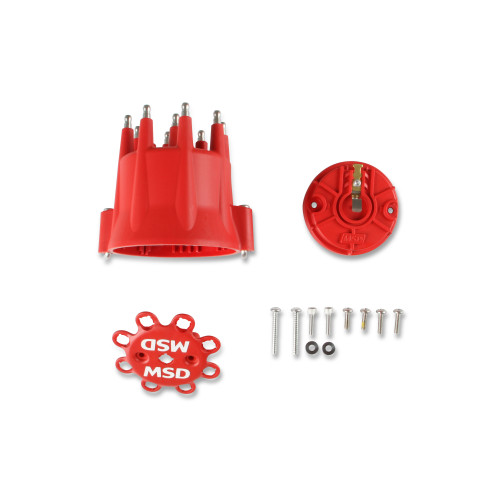 PartzBiz CM: 84335-MSD Red Cap/Rotor Kit