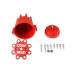 PartzBiz CM: 84335-MSD Red Cap/Rotor Kit