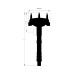 PartzBiz CM: 85583-Tall Block Chevy V8 Crank Trigger Distributor