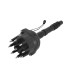 PartzBiz CM: 85703-MSD Black Small Diameter Chevy V8 Pro-Billet Distributor