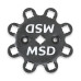 PartzBiz CM: 85783-MSD Black Ford 351W Pro-Billet Distributor