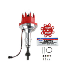 PartzBiz CM 85791 - MSD Distributor Ford 289-302, Billet, Small Cap, Steel Gear