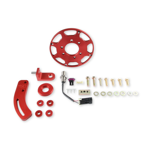 PartzBiz CM: 86101-ชุดล้อ MSD Crank Trigger - Flying Magnet - Hall-Effect - SBC - 7 นิ้ว
